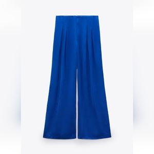 FULL LENGTH SATIN EFFECT PANTS